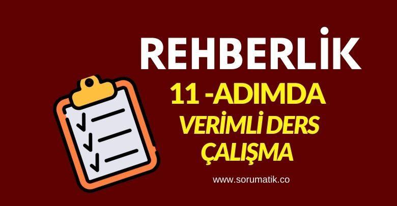 11 Adımda Verimli Ders Çalışma Teknikleri (Yöntemleri) 15