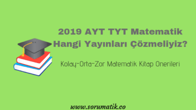 AYT TYT Matematik Kitap Önerileri 2019