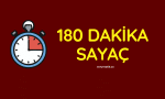 180 Dakika YKS AYT Geri Sayım Sayacı: