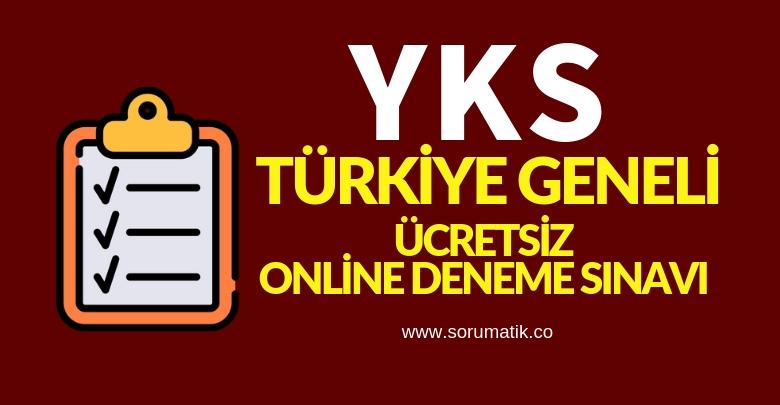 Türkiye Geneli Ücretsiz Online Deneme Sınavı