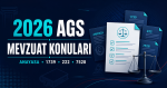 2026 AGS Mevzuat Konuları ve Soru Dağılımı