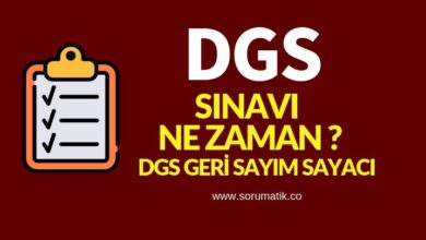 2019 DGS Sınavı Ne Zaman ? DGS Geri Sayım Sayacı