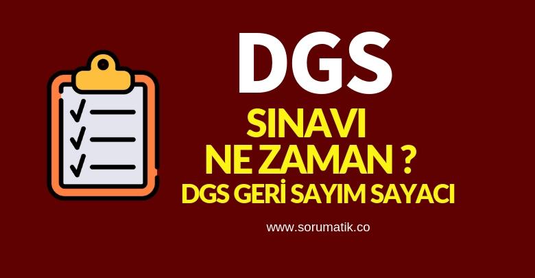 2019 DGS Sınavı Ne Zaman ? DGS Geri Sayım Sayacı