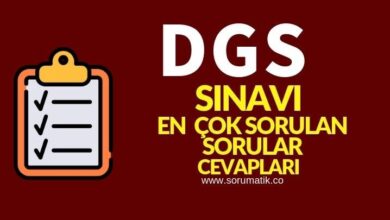 DGS Sınavı Sıkça Sorulan Sorular ve Cevapları- DGS İle İlgili Tüm Detaylar