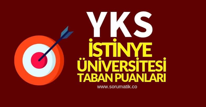 2019 İstinye Üniversitesi (İstanbul) Taban Puanları