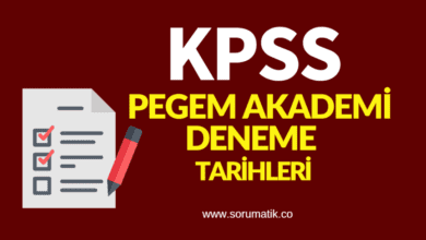 2019 PEGEM Yayınları (Akademi) Türkiye Geneli Deneme Sınavları Tarihleri (Takvimi)-Sonuçları KPSS ÖABT DGS ALES 2