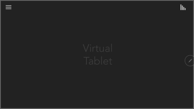 grafik tablet telefon ekranı