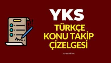 TYT Türkçe çalışma programı, tyt türkçe bitime programı ve konu takip çizelgesi