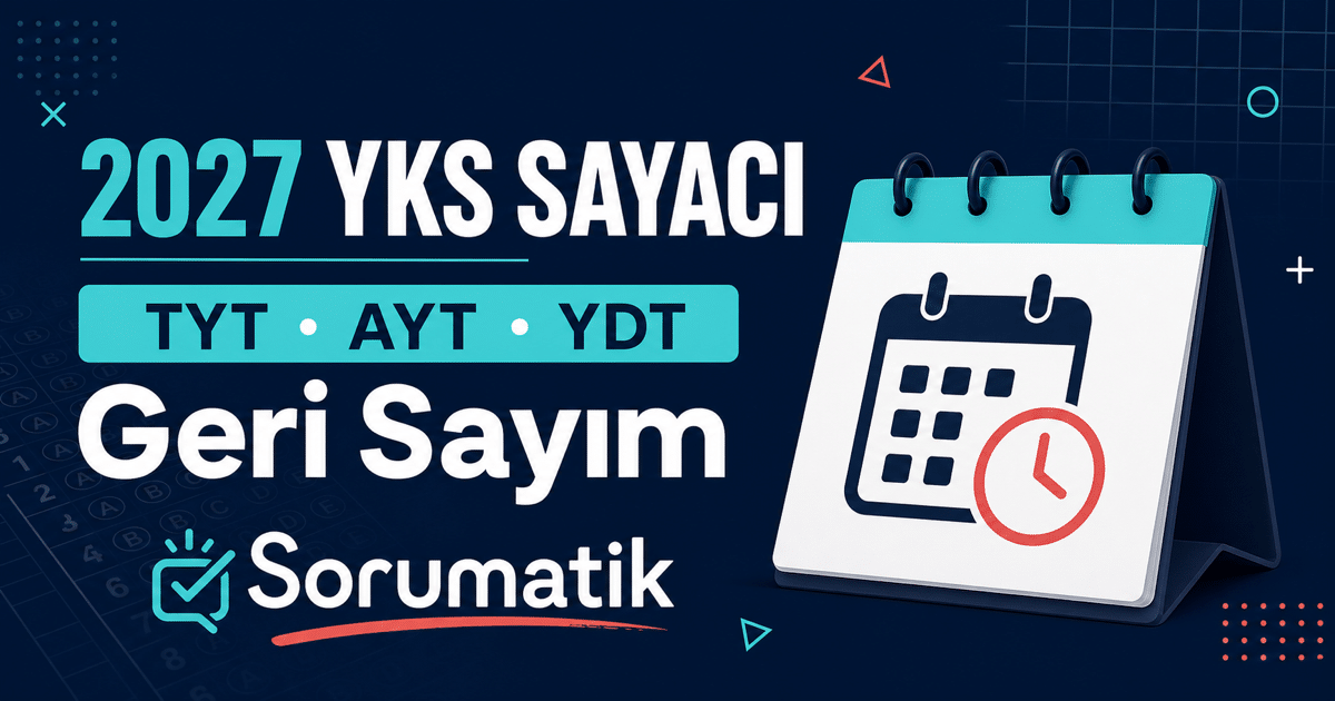 2027 YKS TYT AYT YDT geri sayım sayacı görseli