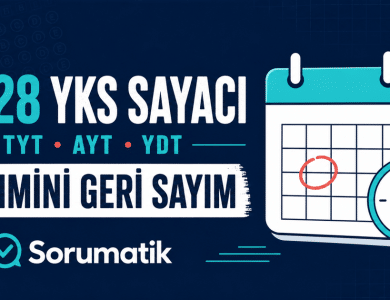 2028 YKS Sayacı: TYT, AYT ve YDT Ne Zaman? Tahmini Geri Sayım 4 2028 tahmini YKS TYT AYT YDT geri sayım sayacı görseli