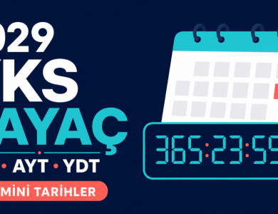 2029 YKS Sayacı: TYT, AYT ve YDT Ne Zaman? Tahmini Geri Sayım 3 2029 YKS tahmini sayaç